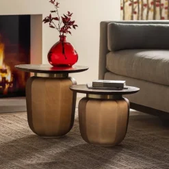 Robusto Frosted Glass Coffee Table
