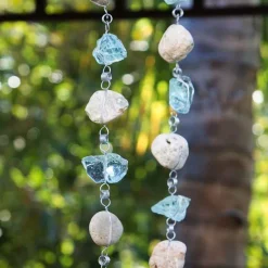 Rocky Stone and Glass Garland