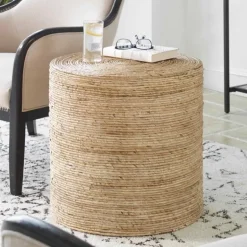 Rora Banana Leaf Accent Table