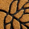 Rubber and Coir Leaf Doormat