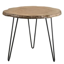 Runay Rustic Mid Mod Side Table