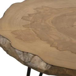 Runay Rustic Mid Mod Side Table