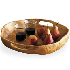 Rustic Root of the Earth Serving Tray
