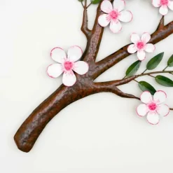 Sakura Flower Branch Metal Wall Art
