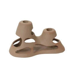 Sandbar Candleholder, Double Holder