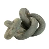 Sculpted Gray Clay Chain