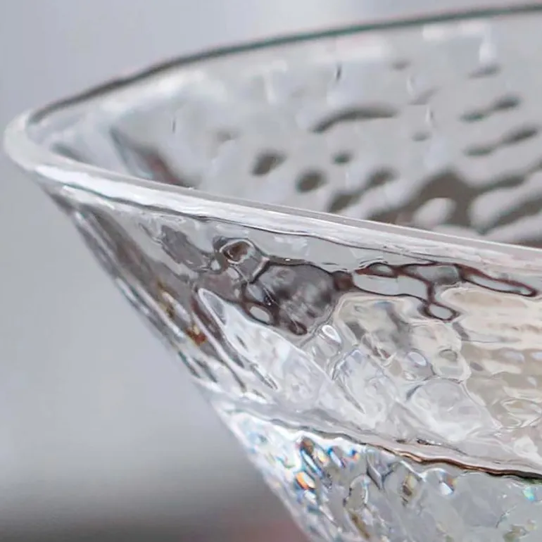 Serapha Triangle Martini Glasses, Set of 4
