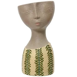 Serenity Planter with Leaf Tunic