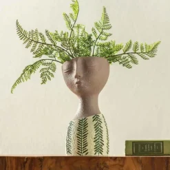 Serenity Planter with Leaf Tunic