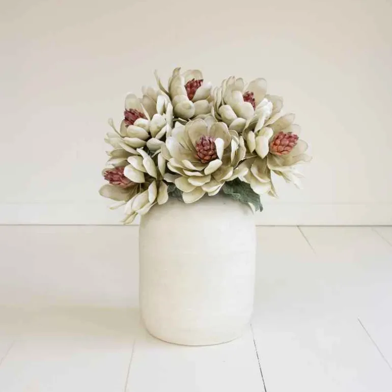Set of 3 Faux Southern Magnolias
