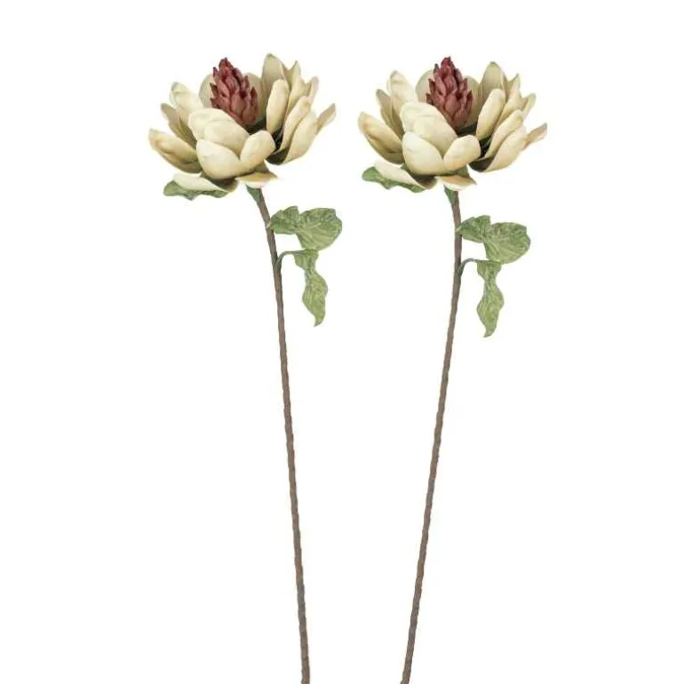 Set of 3 Faux Southern Magnolias