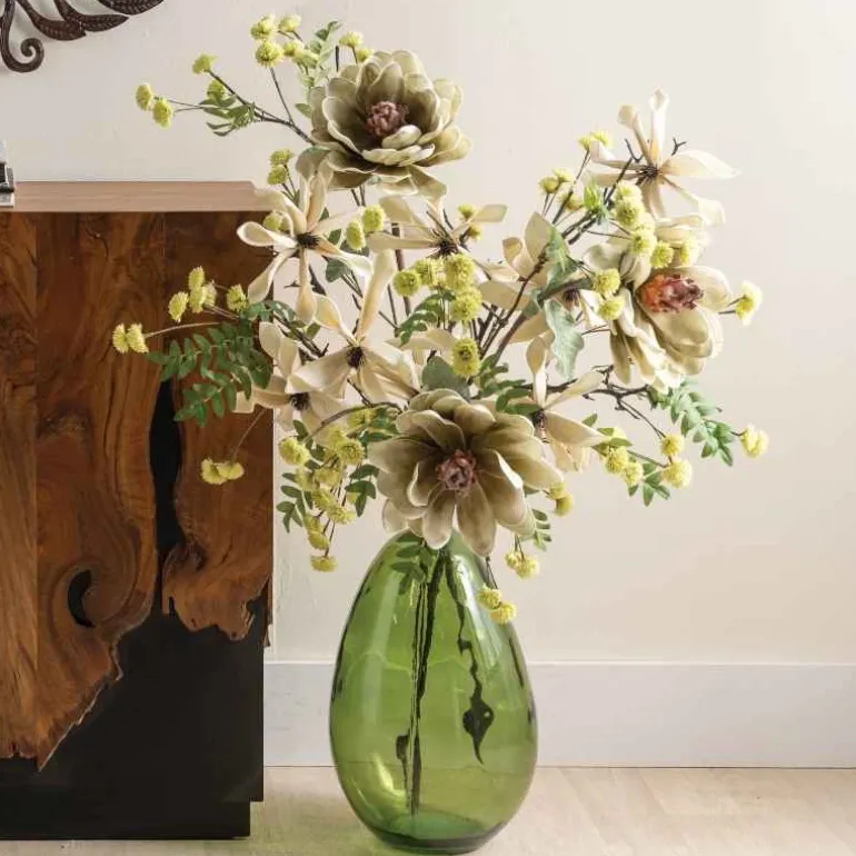 Set of 2 Faux Yellow Wildflowers