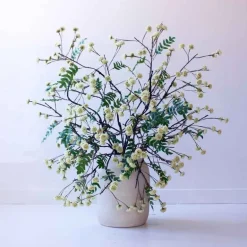 Set of 2 Faux Yellow Wildflowers