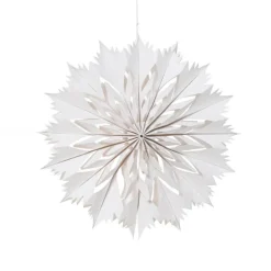 Set of 2 Hanging Paper Stars, 11.75" dia.