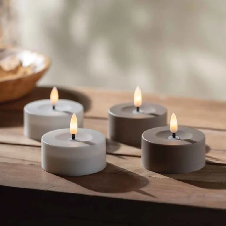 Set of 2 Solar Tealight Candles
