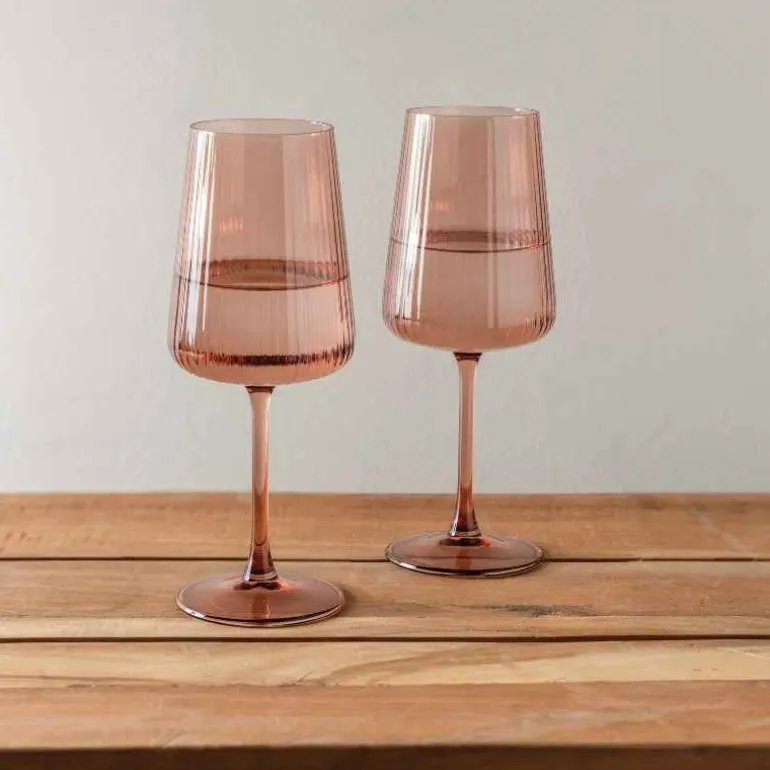 Set of 4 Vineyard Wine Glasses