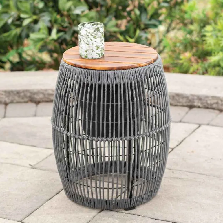 Seville Acacia Side Table