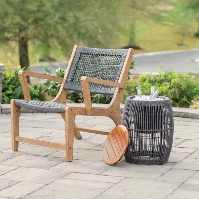 Seville Acacia Side Table
