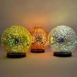 Small Mercury Glass Gazing Ball, 6