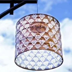 Soji Stella Tyvek Solar Drum Lantern