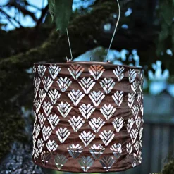 Soji Stella Tyvek Solar Drum Lantern