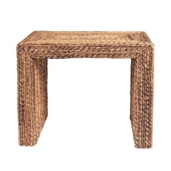Soren Braided Seagrass Accent Table