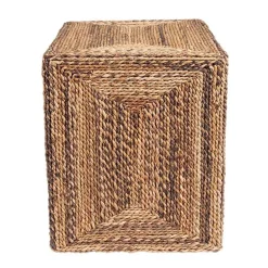 Soren Braided Seagrass Accent Table