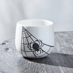 Spiderweb Ceramic Pot, Small