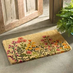 Spring Garden Coir Door Mat