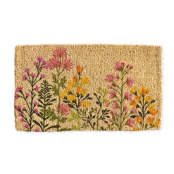 Spring Garden Coir Door Mat