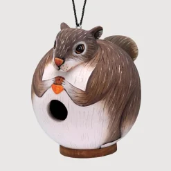 Squirrel Gordo Birdhouse