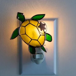 Stained Glass Sea Turtle Nightlight