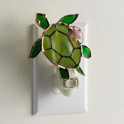 Stained Glass Sea Turtle Nightlight