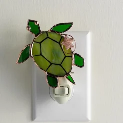 Stained Glass Sea Turtle Nightlight