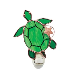 Stained Glass Sea Turtle Nightlight