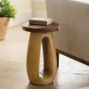 Suar Wood Side Table