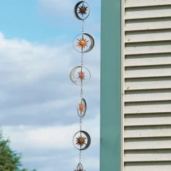 Sun and Moon Rain Chain