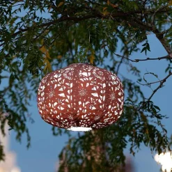 Sunflower Solar Lantern - Clay