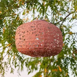 Sunflower Solar Lantern - Clay