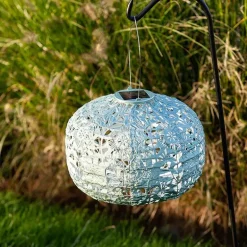 Sunflower Solar Lantern - Sage