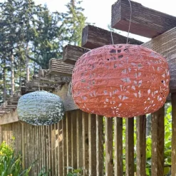 Sunflower Solar Lantern - Sage