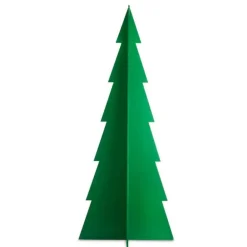 Tannenbaum Tabletop Wood Christmas Tree, Set of 3 - Green