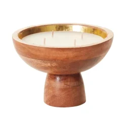 Tanner Footed 4-Wick Candle