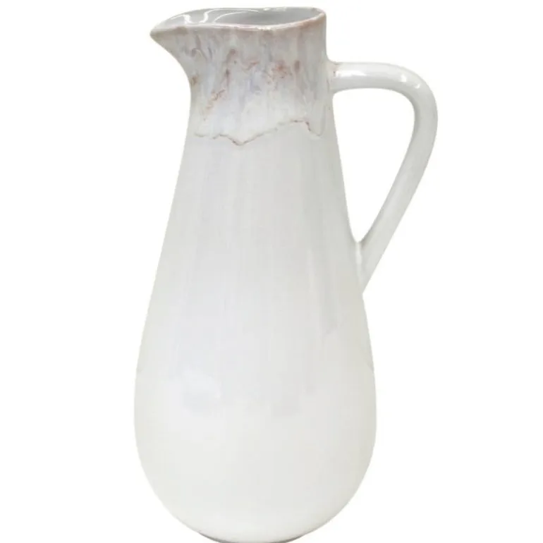 Taormina Beverage Pitcher - White
