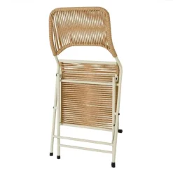 Tavernier Wicker Folding Outdoor Bistro Set