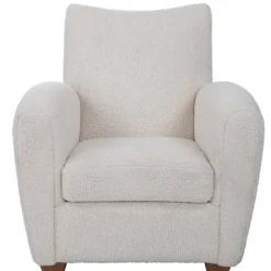 Teddy Boucle Accent Chair - Natural