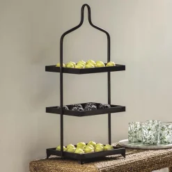 Three Tiered Metal Display
