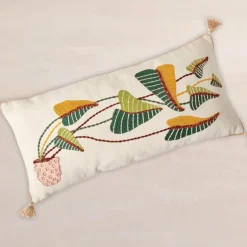Thrive Plant Lumbar Throw Pillow