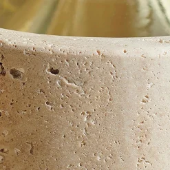 Travertine Wine Bottle Coaster