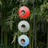 Triple Fly-Thru Bird Feeder